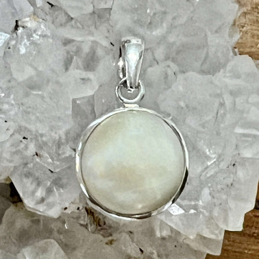 PD 14541 WPL-(HANDMADE 925 BALI STERLING SILVER PENDANTS WITH MOTHER OF PEARL)